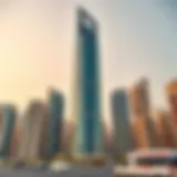 Stunning architectural view of Noora Tower