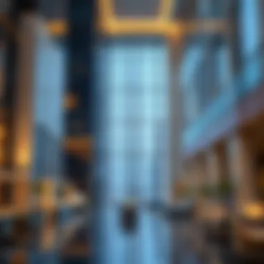 Commercial spaces within Noora Tower