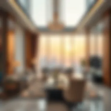 Luxurious living spaces in Noora Tower