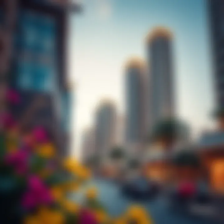 Vibrant surroundings and upscale neighborhood of Onyx Dubai