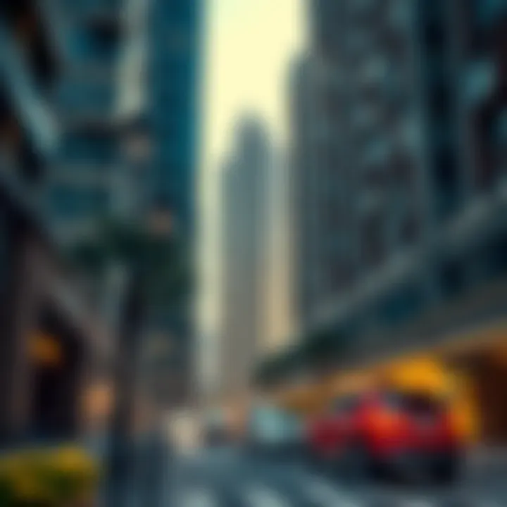 Surrounding neighborhood highlighting the vibrant lifestyle near Opus Tower