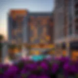 Stunning view of the Paramount Hotel Residence showcasing its architectural elegance.