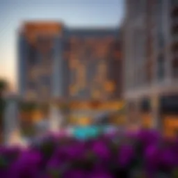 Stunning view of the Paramount Hotel Residence showcasing its architectural elegance.