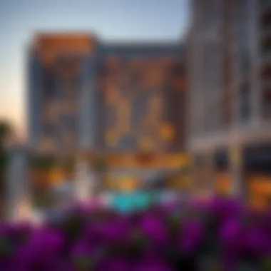 Stunning view of the Paramount Hotel Residence showcasing its architectural elegance.