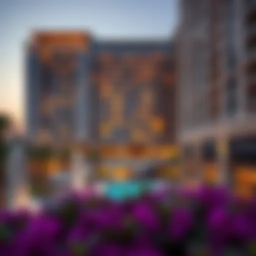 Stunning view of the Paramount Hotel Residence showcasing its architectural elegance.