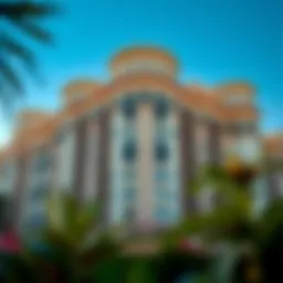 Elegant architectural facade of Parkwood Residences