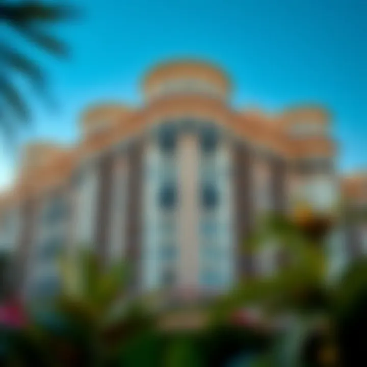 Elegant architectural facade of Parkwood Residences