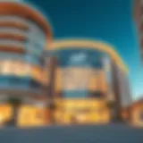 Exterior view showcasing the modern architecture of Paul Nakheel Mall