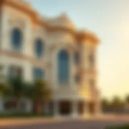 Luxurious facade of Preatoni Properties