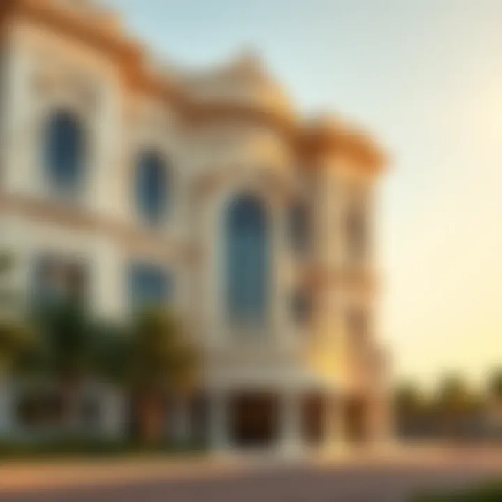 Luxurious facade of Preatoni Properties