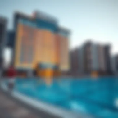 Breathtaking exterior view of Radisson Blu Silicon Oasis