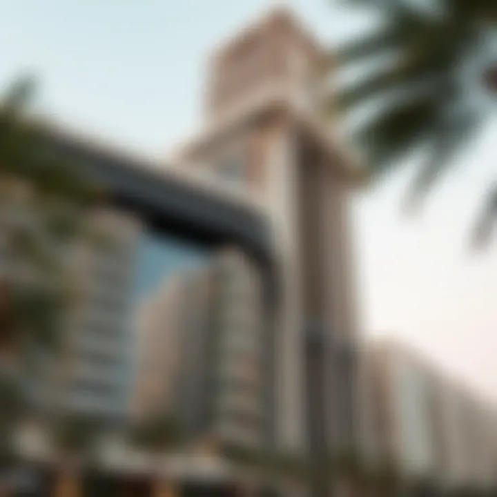 Architectural details of Reem Island Towers