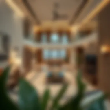 Luxurious living interiors in Reem Island Towers