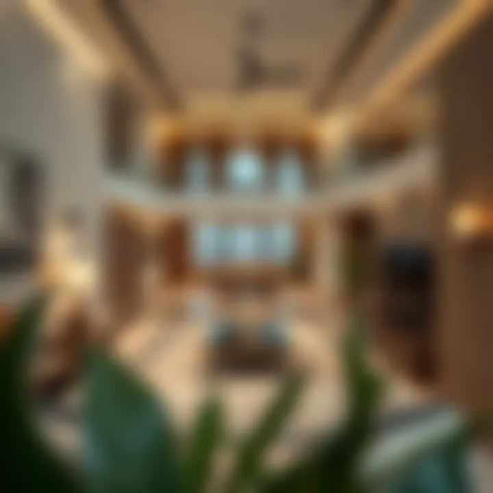 Luxurious living interiors in Reem Island Towers