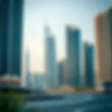 Stunning skyline view of Reem Island Towers