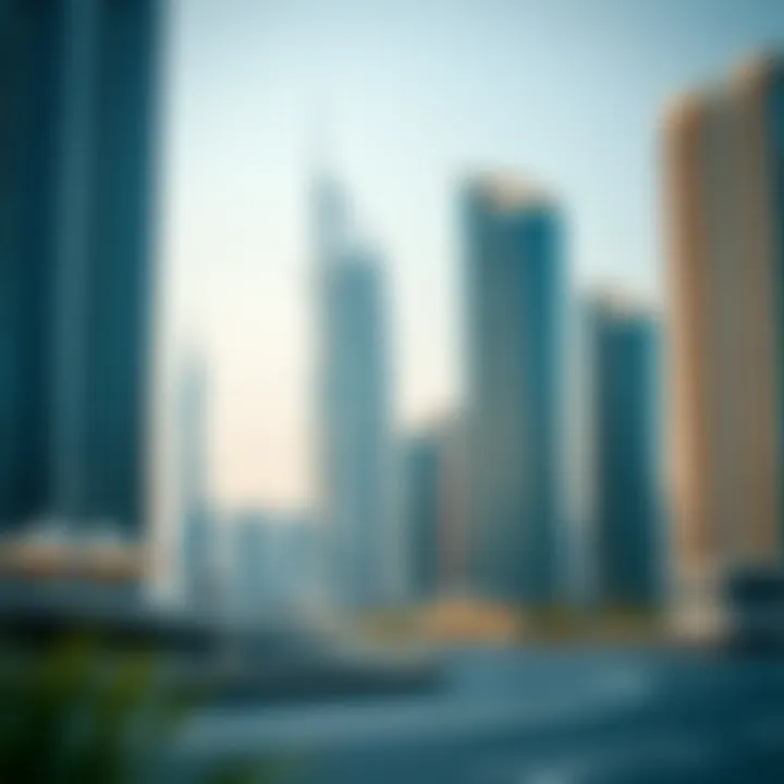 Stunning skyline view of Reem Island Towers