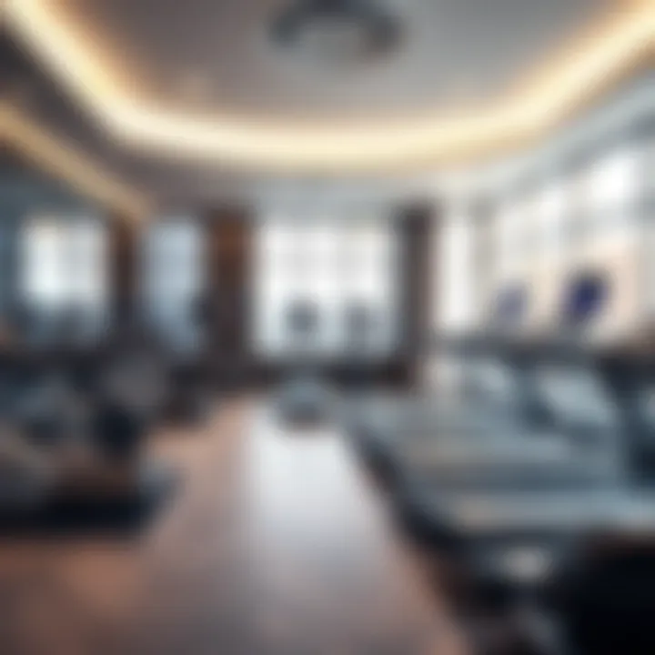 Premium Fitness Center at Rose Building State-of-the-art fitness center equipped with modern amenities