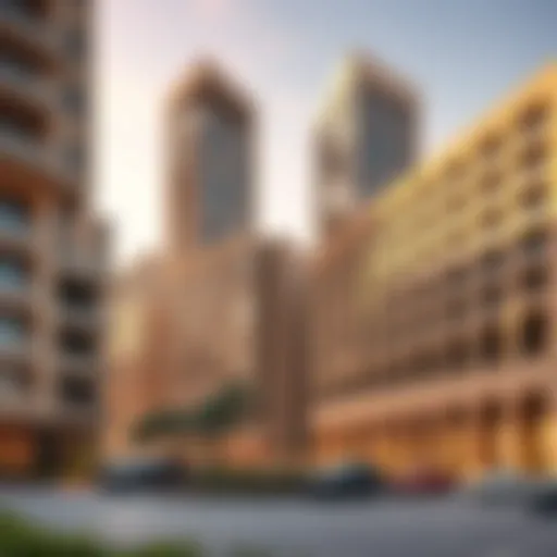 Stunning architectural design of Aljada