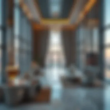 Modern Luxury in Sharjah Gate Tower Elegant interior design of Sharjah Gate Tower reflecting modern luxury