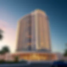 Stunning exterior view of Sheikh Maryam Building