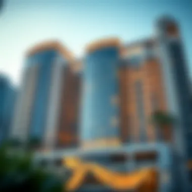 Stunning facade of Sheikha Maryam Building showcasing modern architecture