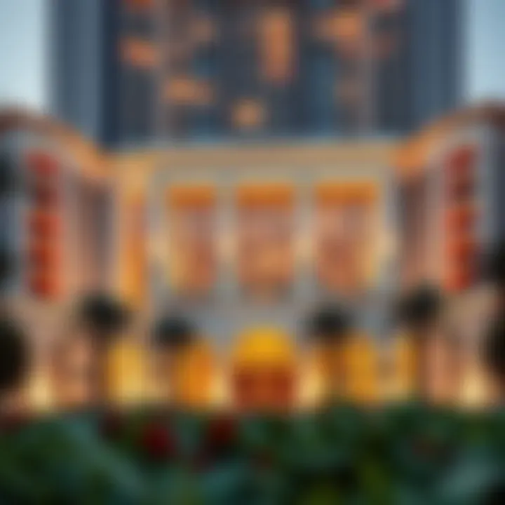 Stunning exterior view of Sobha Hartland Greens Building 6