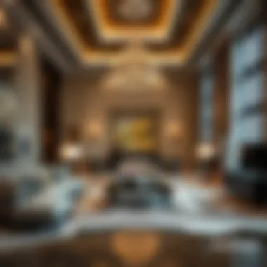 Elegant interior design of Sobha Hartland Greens Building 6