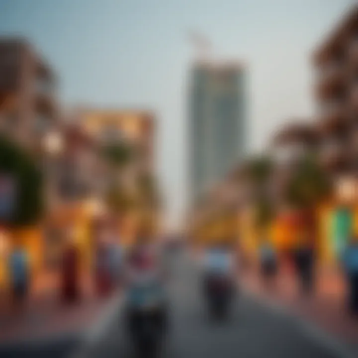 Vibrant community atmosphere in South Heights Al Wasl