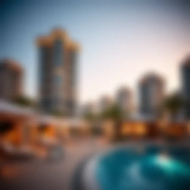 Elegant amenities offered at Sparkle Towers