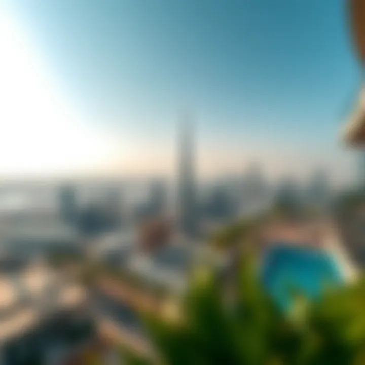 Panoramic view from St. Regis Residences