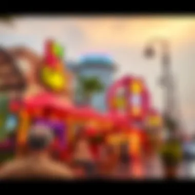 Vibrant Lifestyle in Studio City Vibrant lifestyle scene in Studio City with cafes and entertainment spots