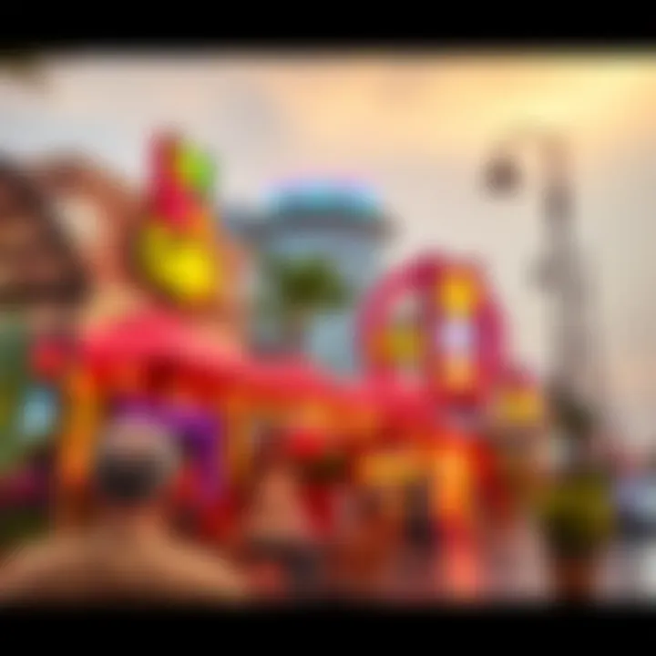 Vibrant Lifestyle in Studio City Vibrant lifestyle scene in Studio City with cafes and entertainment spots