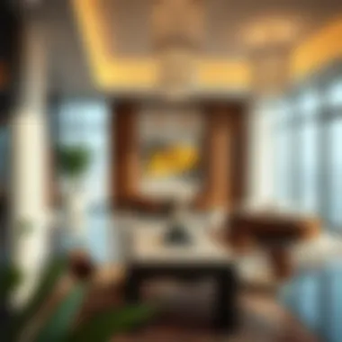 Amenities showcasing the lifestyle at Tamouh Tower