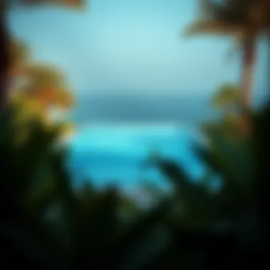 Serene Infinity Pool Experience Infinity pool surrounded by lush greenery at The 8 Palm