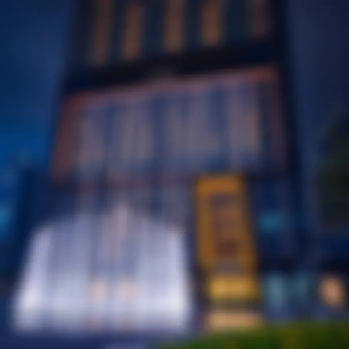 Breathtaking view of The Address Fountain View from the outside