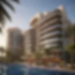 Stunning exterior view of The Address Jumeirah