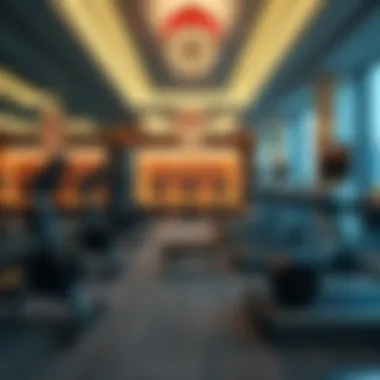 High-End Fitness Facilities at Al Noor Building State-of-the-art fitness center in the Al Noor Building