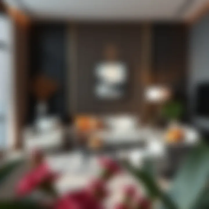 Personalized studio flat with elegant decor