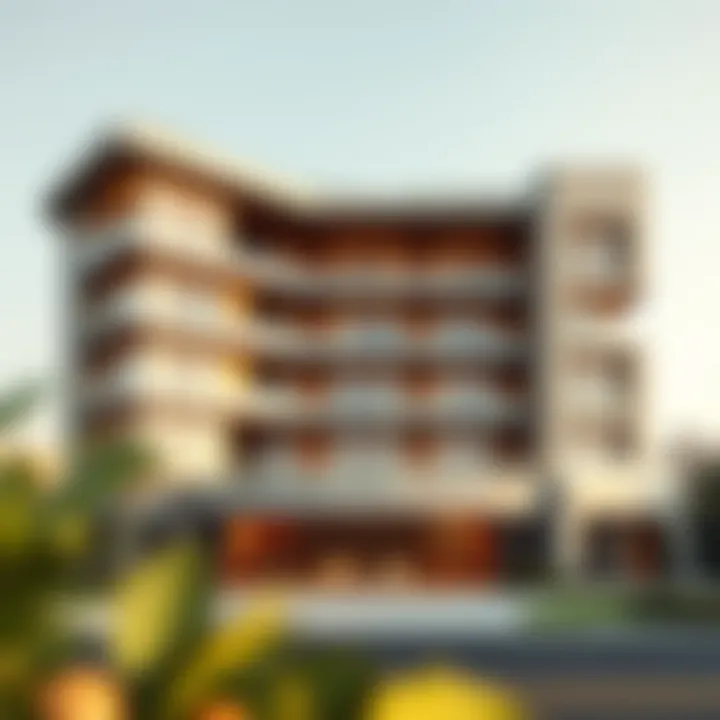 Iconic luxury residence in Dubai showcasing contemporary architecture