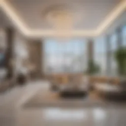 Luxurious living space at The Grid Al Barsha