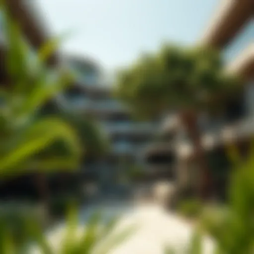 Modern Luxury Home Embracing Nature Lush trees integrated within a modern luxury home