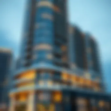 Architectural details of Maria Tower's design