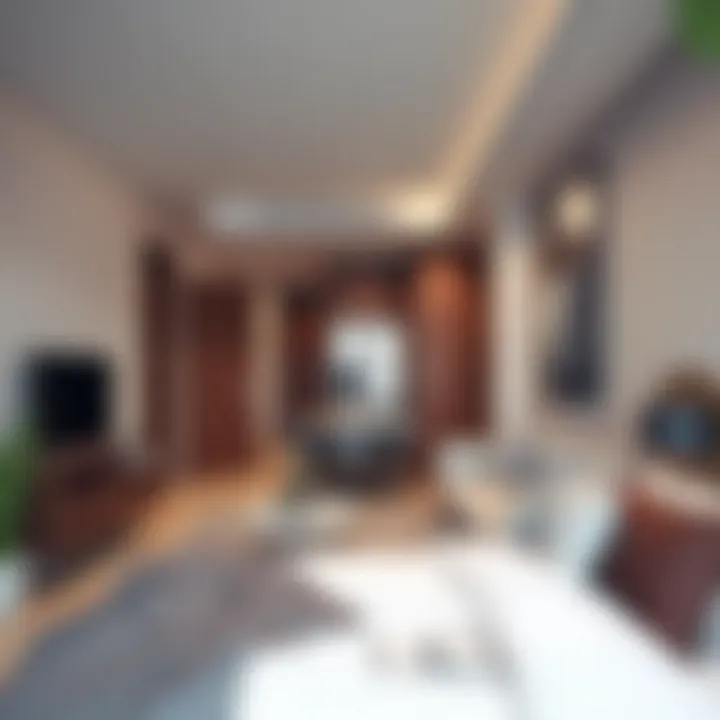 Modern Amenities in a One-Bedroom Flat Modern amenities in a Dubai flat