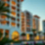 Stunning architectural view of The Residence by Prestige One