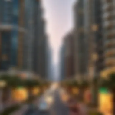 A neighborhood comparison chart highlighting different areas in Dubai