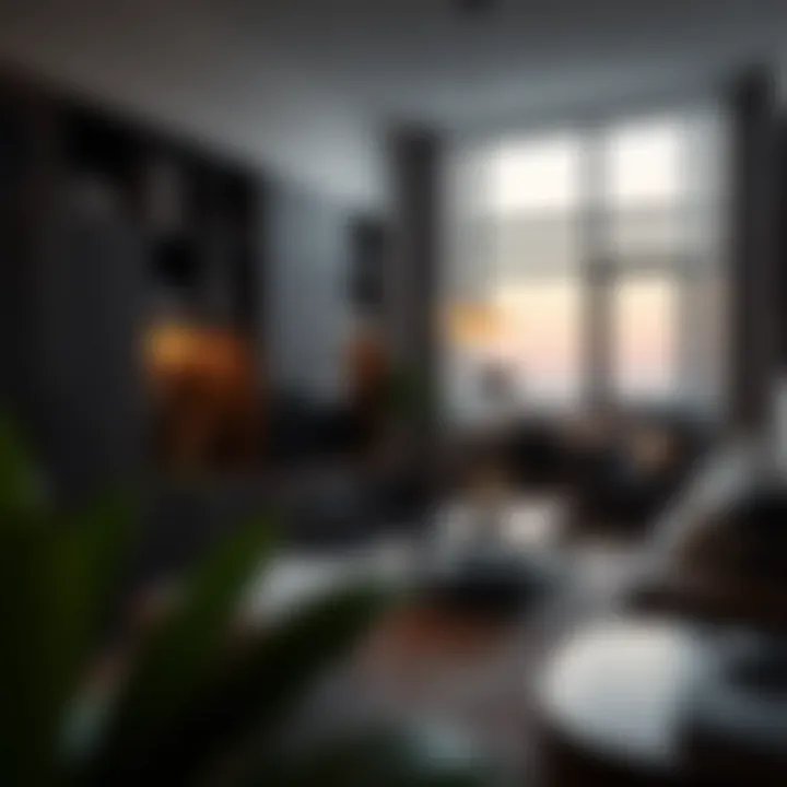 Innovative Storage in Studio Apartments Cozy studio living space with innovative storage solutions