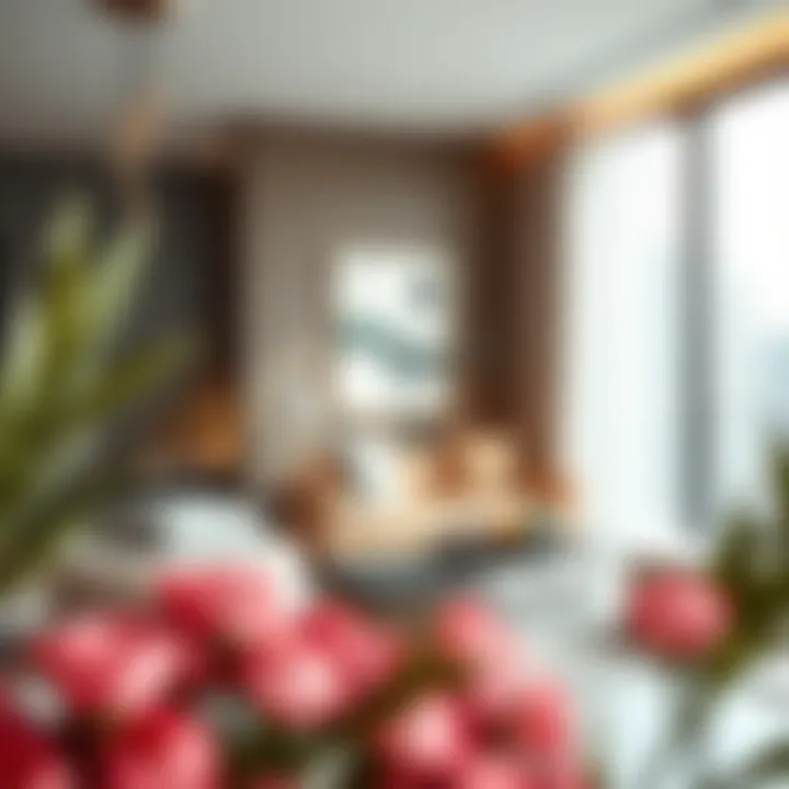 Modern Studio Apartment Design Stylish studio apartment interior showcasing modern design and furnishings