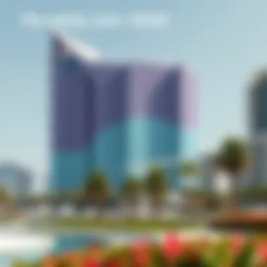 Seasonal Weather Patterns in Palm Jumeirah Illustration of seasonal weather patterns in Palm Jumeirah highlighting temperature variations throughout the year.