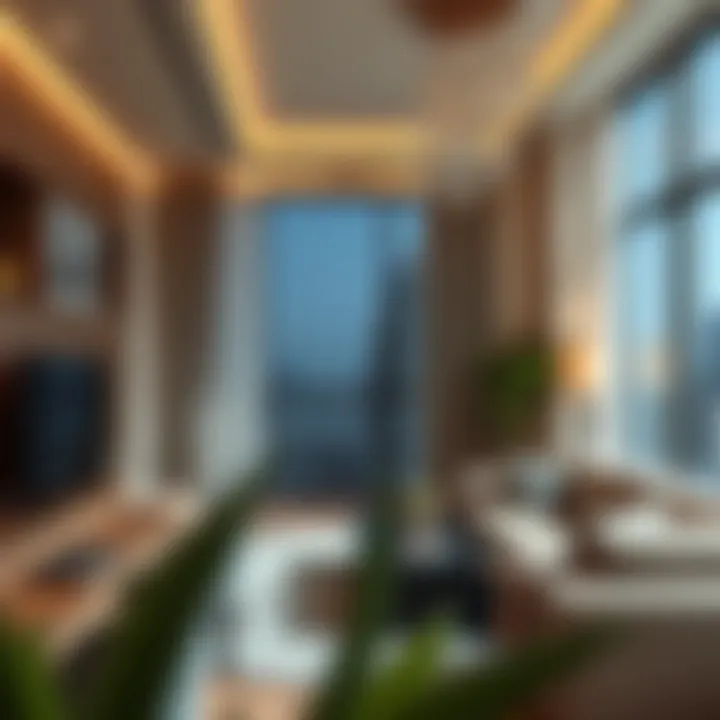 Luxury Living Spaces in Dubai Luxurious apartment interiors reflecting high-end living