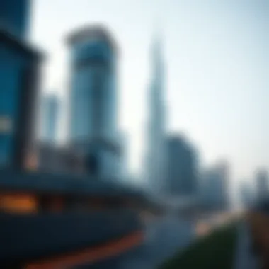 Modern Architectural Marvels of Dubai Stunning skyline view of Dubai showcasing modern architecture